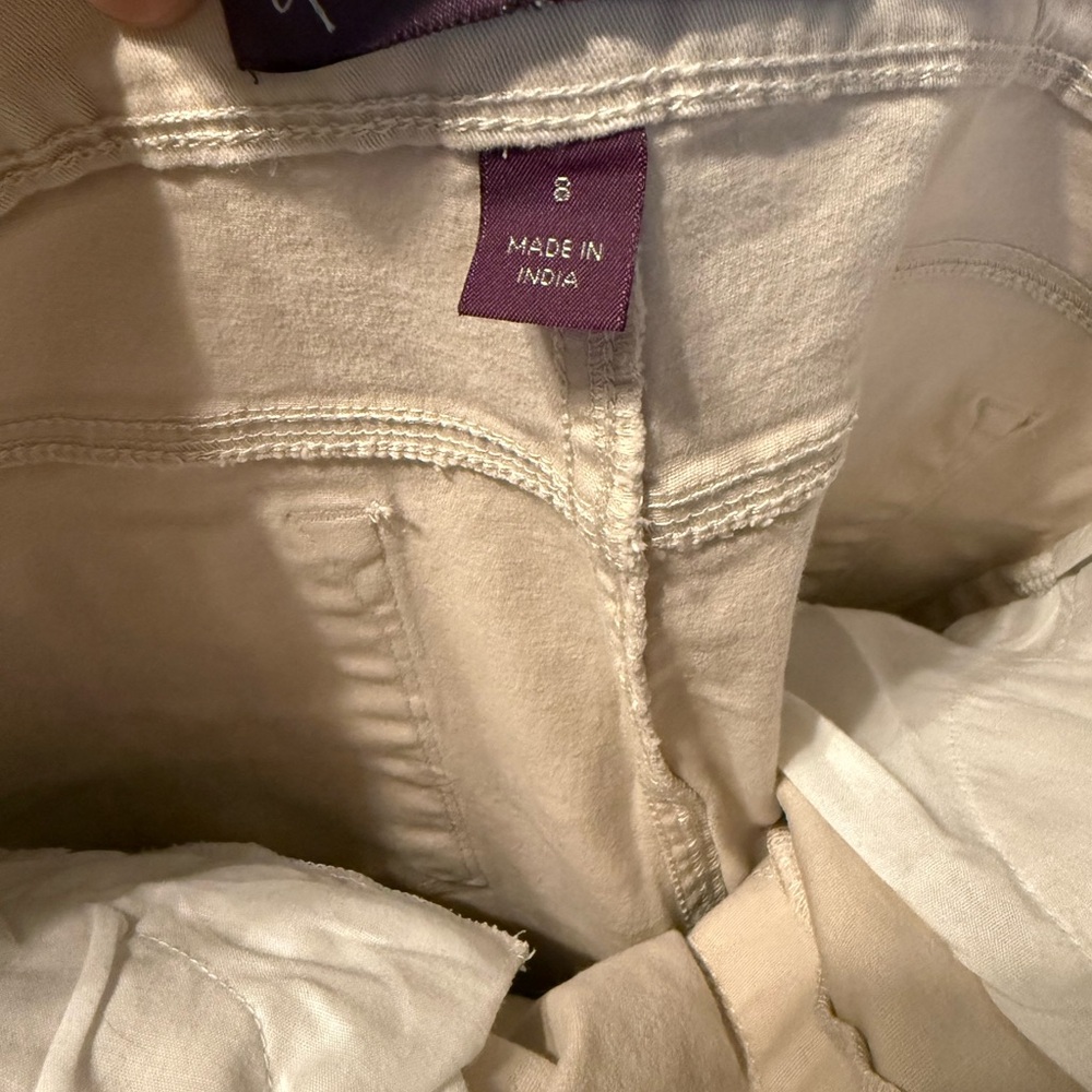 Beige Pants